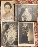 PER.REGALISTA LOT PATRU FOTOGRAFII -ACTRITA EUGENIA ZAHARIA/ STARE F.BUNA