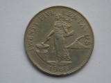 25 CENTAVOS 1966 FILIPINE, Asia