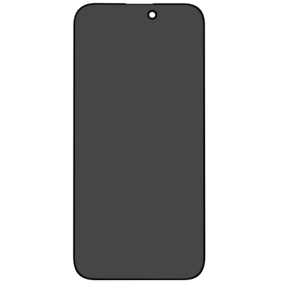 Folie sticla protectie ecran Lito D+ Privacy margini negre pentru Apple iPhone 14 Pro Max foto