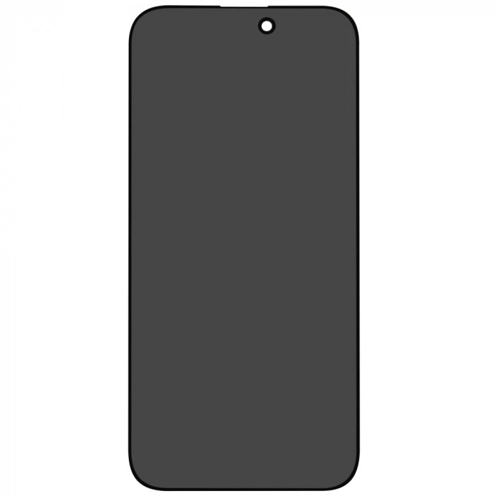 Folie sticla protectie ecran Lito D+ Privacy margini negre pentru Apple iPhone 14 Pro Max