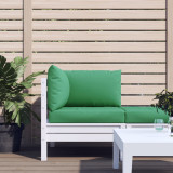 Perne pentru canapea din paleti, 3 buc., verde, textil GartenMobel Dekor, vidaXL