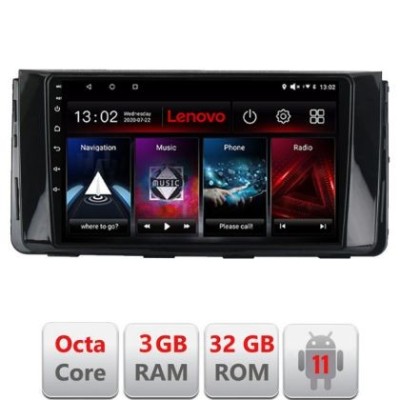 Navigatie HHyundai H350 2016- Octa Core cu Android Radio Bluetooth Internet GPS WIFI DSP 3+32 GB 4G kit-H350+ED LENOVO LITE CarStore Technology foto
