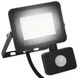 VidaXL Proiector LED cu senzor, 20 W, alb rece