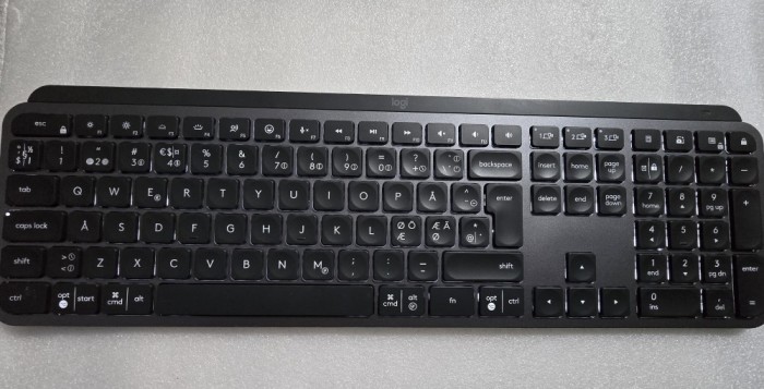 Tastatura Wireless LOGITECH MX KEYS, USB, Bluetooth, Layout US, YR0073