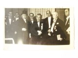 Cumpara ieftin Fotografie originală 1938-1939 cu lideri ai partidelor FRN si PNȚ:Armand Călinescu,Bădescu-Roșiori...fotograf M.Daniel,Pasaj Macca,Calea Victoriei 20