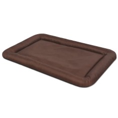 vidaXL Saltea pentru c&acirc;ini, mărime XL, maro