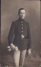 B2926 Soldat Julius Schutz 1916 Sibiu poza veche foto