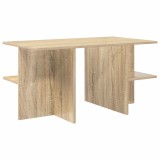 vidaXL Masă de cafea Stejar Sonoma 87 x 50 x 45 cm Lemn prelucrat 8001057