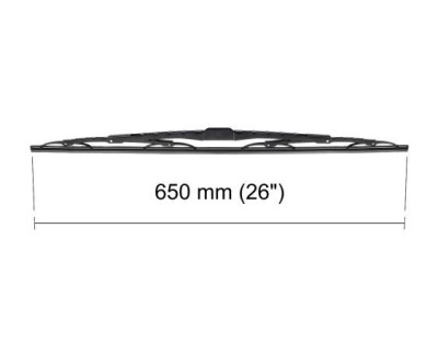 Lamela stergator 610mm/24in Ford Galaxy (Wgr) 05.1995-03.2000; Subaru Tribeca (B9) 01.2005-06.2008/06.2008-; fata, dreapta, standard, latime 12mm, MO foto