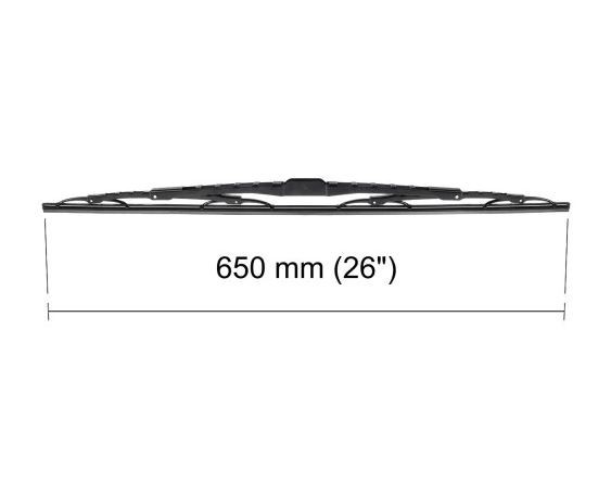 Lamela stergator 610mm/24in Ford Galaxy (Wgr) 05.1995-03.2000; Subaru Tribeca (B9) 01.2005-06.2008/06.2008-; fata, dreapta, standard, latime 12mm, MO