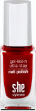 She stylezone color&amp;style Gel-like&#039;n ultra stay lac de unghii 322/340, 10 ml