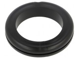 Manșon PVC negru 37mm &Oslash;orif: 31,2mm 0&divide;80&deg;C