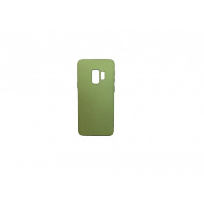 Husa silicon soft-touch compatibila cu Samsung S9 Verde foto