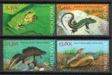 Moldova 2023 Mi MNH - Cartea Rosie: Reptile si amfibieni