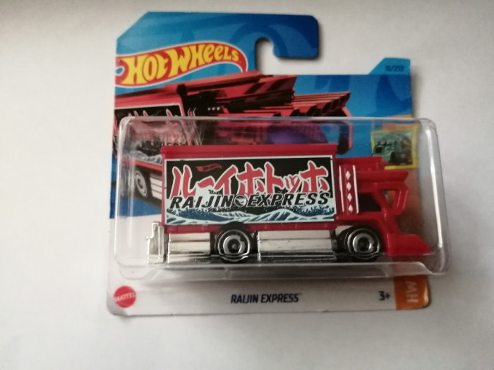 bnk jc Hot Wheels Raijin Express - 2023 HW Haulers 10/250 TH