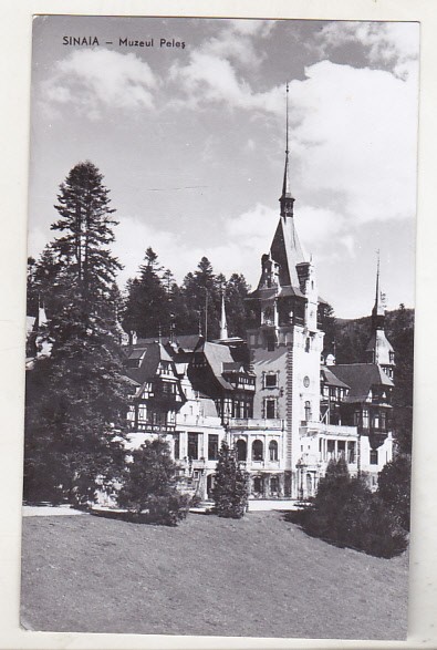 bnk cp Sinaia - Muzeul Peles - circulata