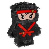 Pinata Ninja pentru Petrecere, 33x10x45 cm, Negru, CMCLASS