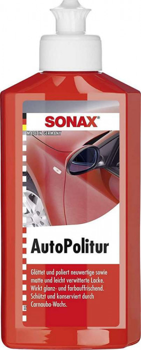 Pasta Polish Sonax AutoPolitur, 250ml