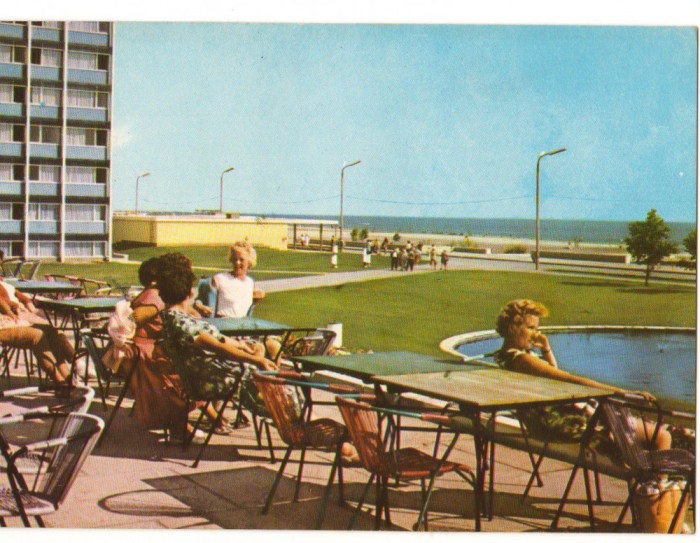 CPIB 16318 CARTE POSTALA - MAMAIA. CU FATA SPRE LARGUL MARII NEGRE, RPR
