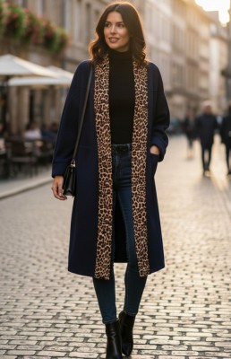 Jacheta din Stofa Plus 0006 - 52Marimea foto