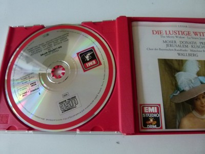 Die lustige Witwe - Lehar, 2 cd foto
