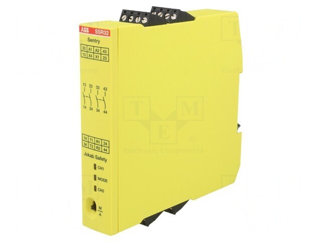 Releu de Siguranță SENTRY 24VDC pentru Șină DIN IP20