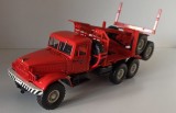 Macheta KrAZ 214L camion transport busteni - MCG / Nash Avtoprom 1/43, 1:43