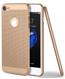 Cumpara ieftin Husa iPhone 7 Plus / 8 Plus Lemonti Aurie + Cablu de date CADOU, Auriu