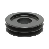 Fulie mica cu 2 caneluri 130x47 mm pentru tocatoare seria EF