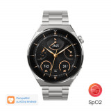 Cumpara ieftin Smartwatch Huawei Watch GT 3 Pro, Titanium Case, Light Titanium Strap