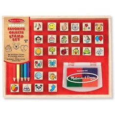 Set Creativ Stampile Melissa &amp;amp; Doug Obiectele Preferate foto