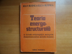 Teoria energostructurala &amp;amp;#8211; Ioan Burnea, Lucia Burnea foto