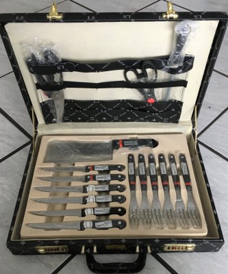 Set tacamuri / Cutite - Valiză - LSW Germany - 24 piese- Noi ! foto