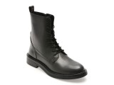Ghete GEOX negre, D56WYG, din piele naturala
