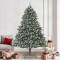 vidaXL Brad de Crăciun artificial cu 300 LED Verde 160 x 160 x 240 cm 3395263