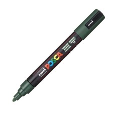 Marker UNI PC-5M Posca, 1.8-2.5 mm,varf mediu,verde englez