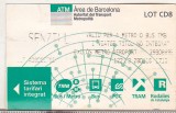 Bnk div Bilet de transport metropolitan - Spania Barcelona