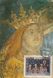 ROMANIA - MAXIMA 8 PORTRET STEFAN CEL MARE MANASTIREA VORONET ( VEZI DESCRIEREA )