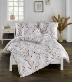 Lenjerie de pat Satin Deluxe Nazenin, cu 4 fete de perna, model Dream