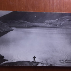 Muntii Fagaras - Lacul Galbena - Carte postala circulata 1963