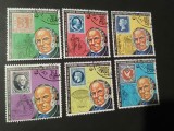 Comore &ndash; Sir Rowland Hill 1979, serie completă 6 timbre ștampilate - A40