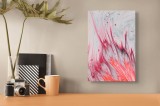 Tablou Canvas Abstract 'V&acirc;lvătăile sufletului &icirc;n apus astral', 26 x 39 cm, CMCLASS