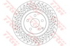 Disc frana MERCEDES E-CLASS T-Model (S211) (2003 - 2009) TRW DF6433S