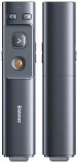 PRESENTER laser Orange Dot Baseus RF2.4GHz, laser rosu, distanta maxima 100m, transmitator USB/USB Type-C, gri &quot;ACFYB-0G&quot; - 6953156220836