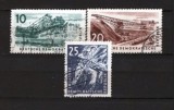 GERMANIA (DDR) 1957 &ndash; EXTRACTIA CARBUNELUI. SERIE STAMPILATA, F147