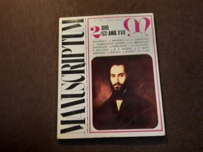 MANUSCRIPTUM NR 2/ 1986 foto