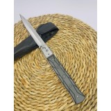 Cutit cu Deschidere Automata pe Buton, Blocaj Lama, Maner Antialunecare, Husa, 31 cm