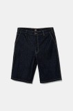Dickies pantaloni scurți jeans culoarea bleumarin, DK0A4YSYRIN1