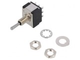 Comutator Basculant 3PDT ON-OFF-ON 6A 125V/6V