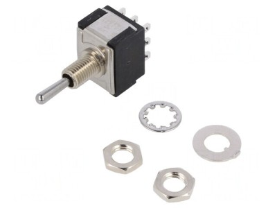 Comutator Basculant 3PDT ON-OFF-ON 6A 125V/6V foto